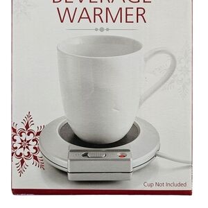 Silver Beverage Warmer